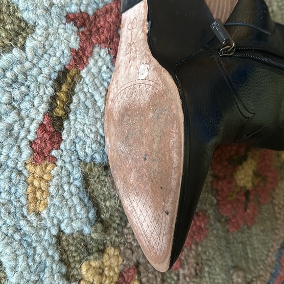 Jessica Simpson booties black sz 8 - Picture 3 of 3
